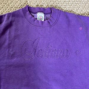 Indiana University sweatshirt